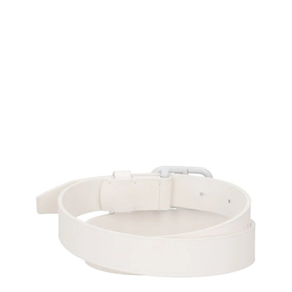 BALENCIAGA Womens Belt White Leather White Buckle Regular Width Size 75 RRP 360 — View 4