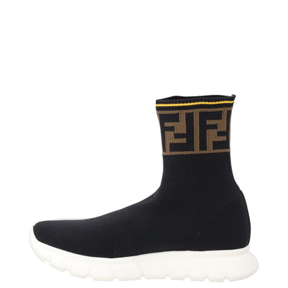 FENDI Boys Trainers Black Synthetic Knit Sock  Pull On Rubber Sole EU 31 RRP 175 — View 4