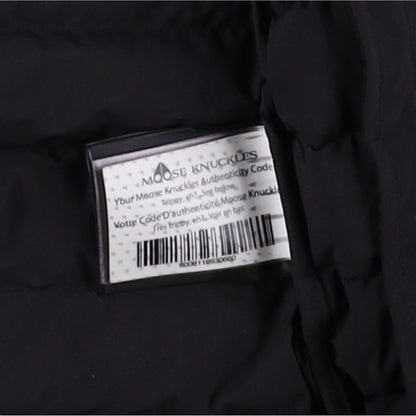 MOOSE KNUCKLES Mens Black Puffer Jacket Size Small Nylon RRP800 — View 11