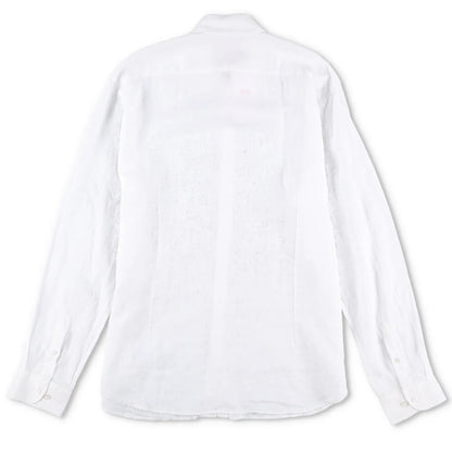 ORLEBAR BROWN Mens Giles White Button-Up Shirt Long Sleeve Collared XXL RRP 245 — View 9