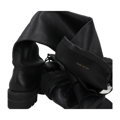 STUART WEITZMAN Womens Lowland Ul. Over the Knee Boots Black UK 8 RRP 950 — View 7
