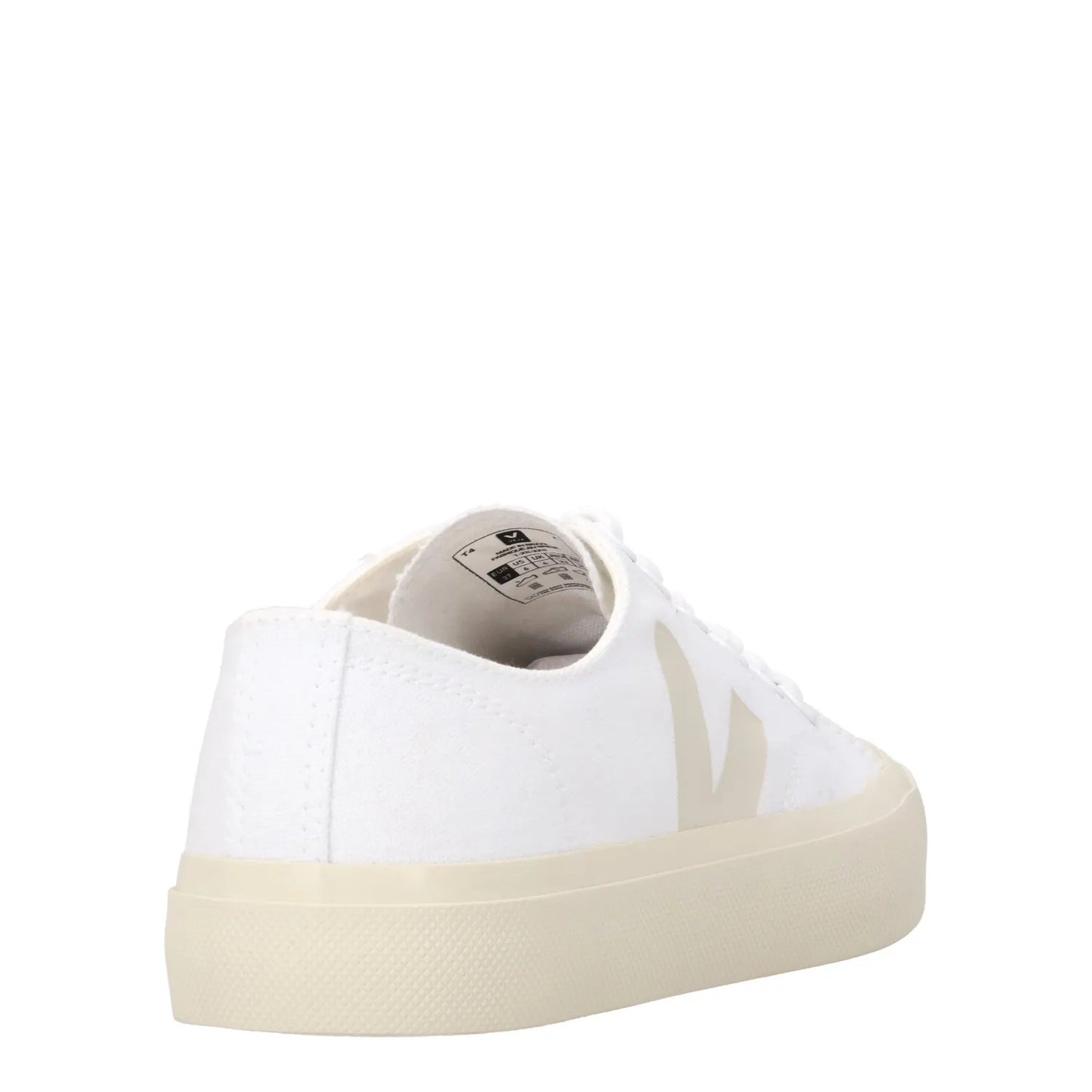 VEJA Womens Wata II Low White Canvas Sneakers Comfort Lace Up EU 37 RRP 120 — View 6