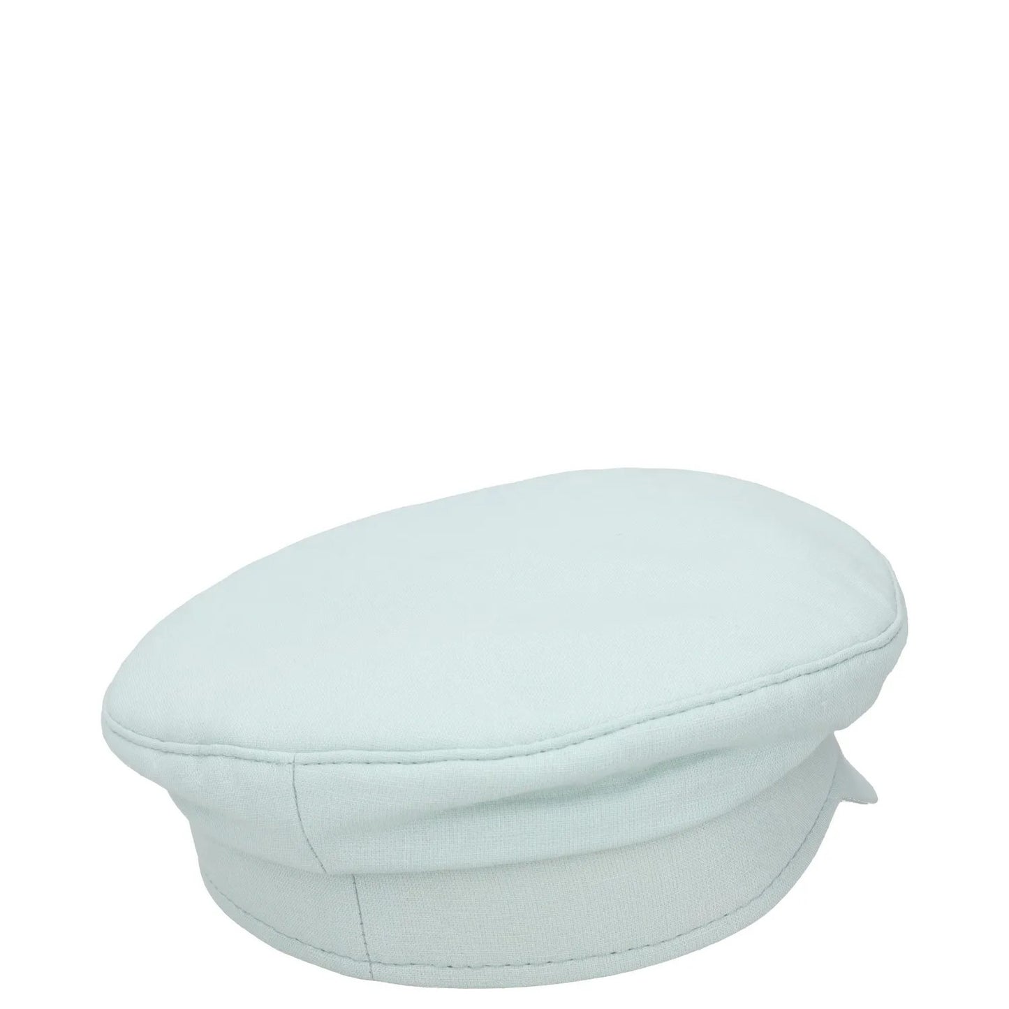 RUSLAN BAGINSKIY Womens Monogram Linen Baker Boy Hat Green Logo M RRP 250 — View 5