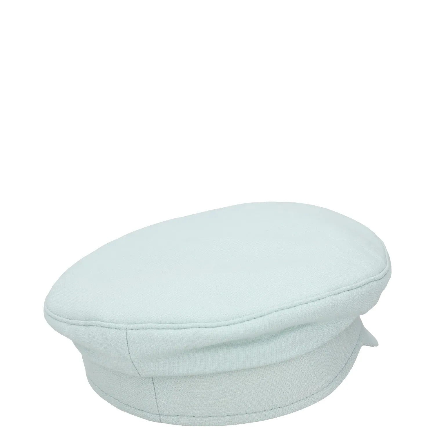 RUSLAN BAGINSKIY Womens Monogram Linen Baker Boy Hat Green Logo M RRP 250 — View 5
