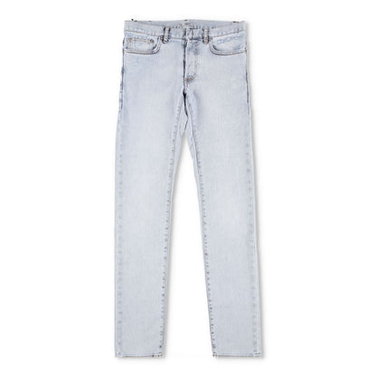 DIOR HOMME Mens Slim Fit Jeans Light Blue Wash Mid Rise Size 28 RRP 555