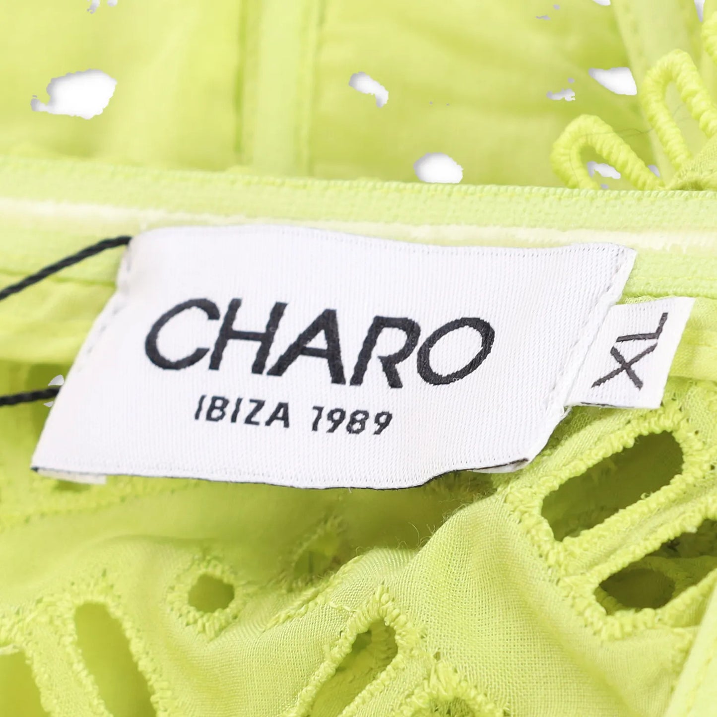 CHARO RUIZ IBIZA Womens Sting Top Corset Strapless Lace Lime Punch XL RRP 260 — View 5