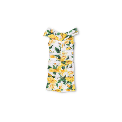 DOLCE & GABBANA Pop Str St.Rose Gialle Gr.185 Multicolour Mini Dress 40 RRP 1600 — View 5