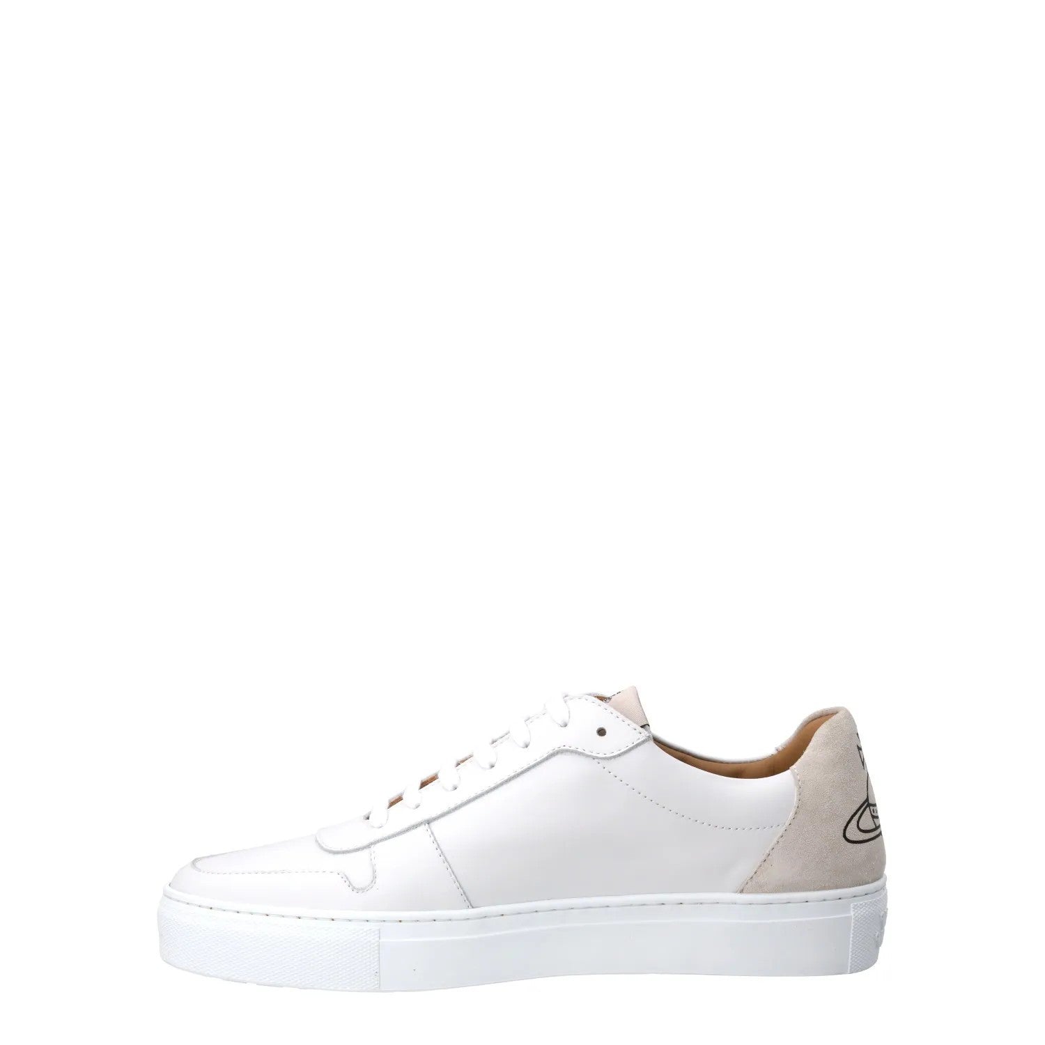 VIVIENNE WESTWOOD Womens Sneaker Leather White Comfort Low Top Laced UK 8 RRP365 — View 4