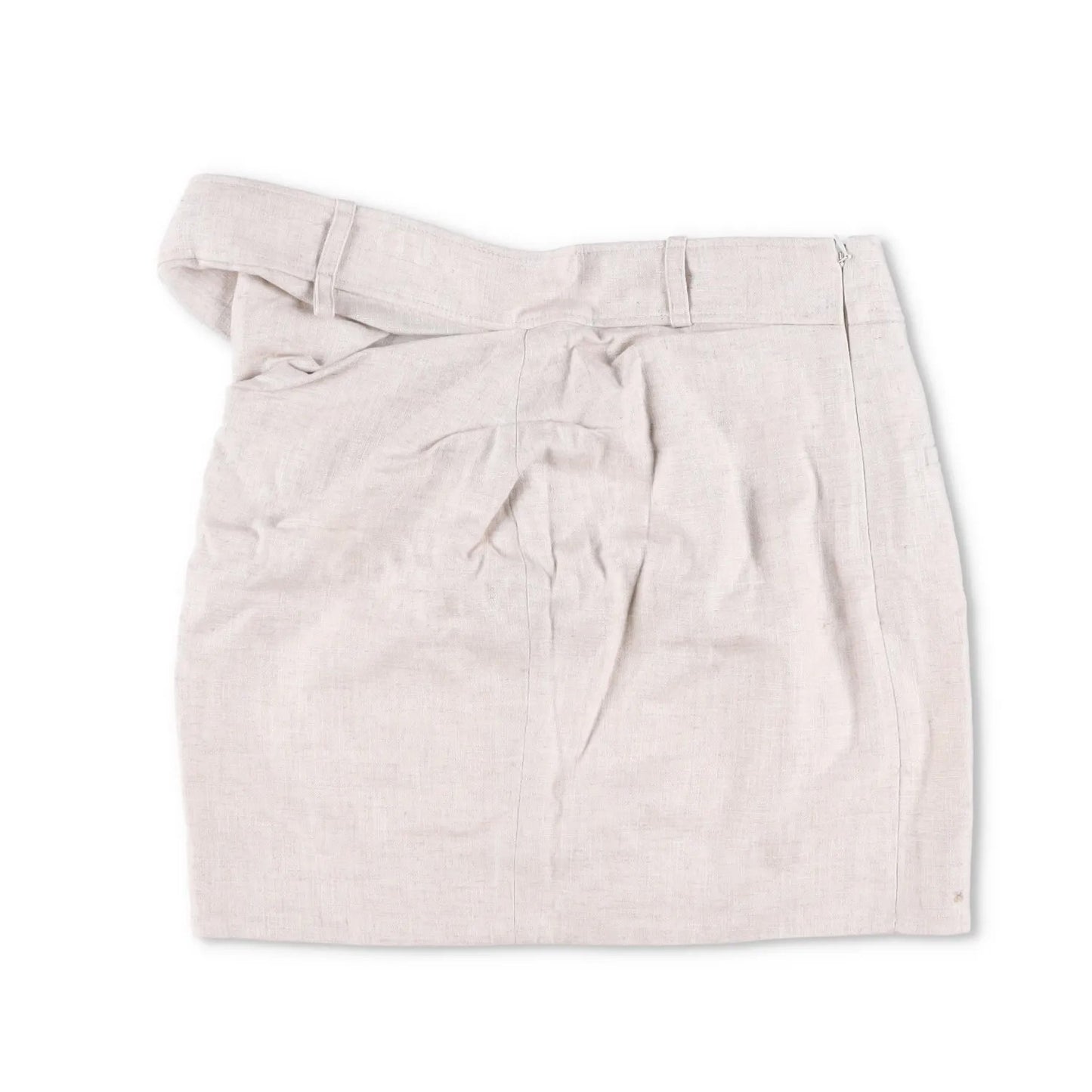 JACQUEMUS Womens La Mini Jupe Bahia Mini Skirt Light Beige Neutrals 34 RRP 420 — View 7