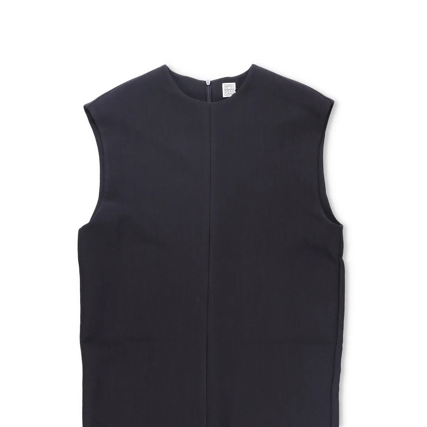 TOTEME Womens Maxi Dress Black Sleeveless Crew Neck Viscose Blend XS RRP 350 — View 2