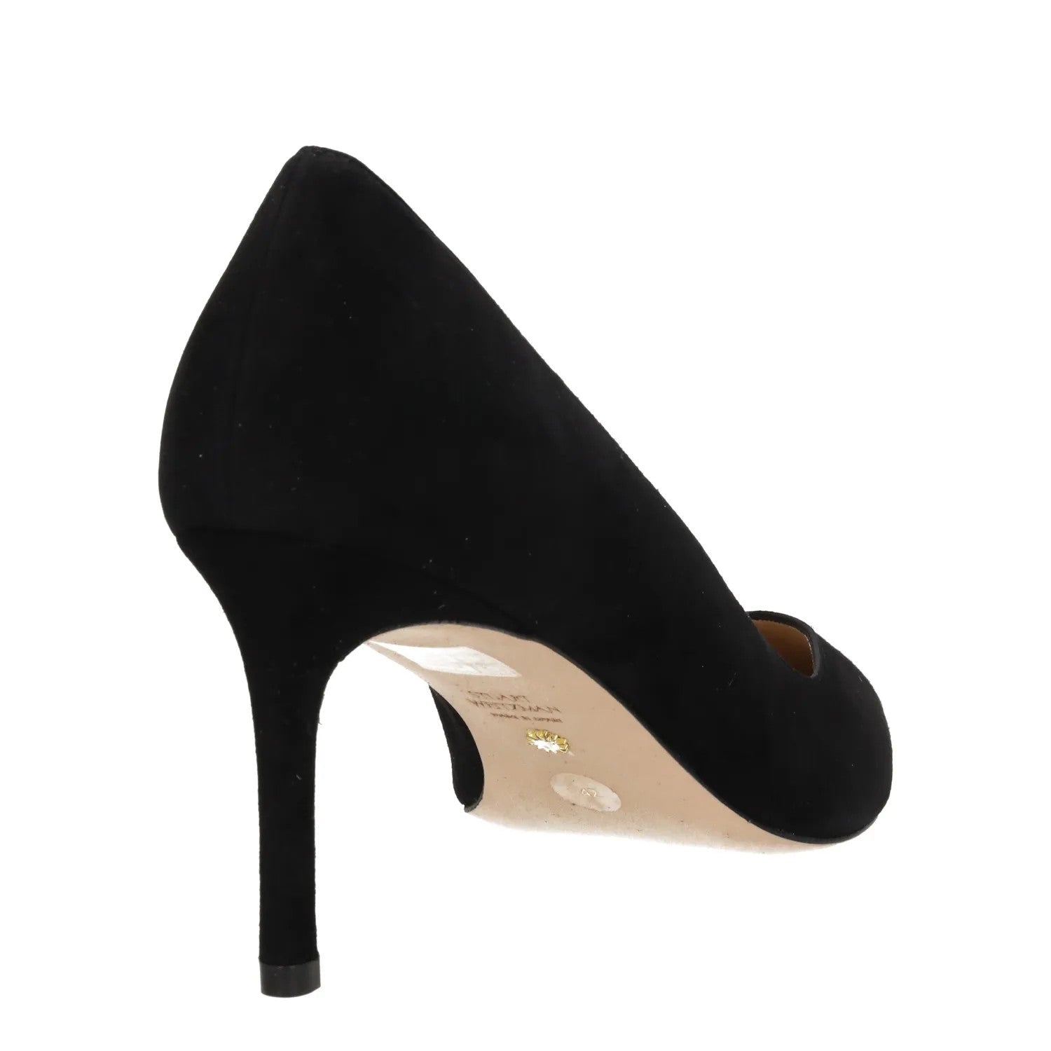 STUART WEITZMAN Ladies Anny 70 Suede Court Heel Black Comfort EU 42 RRP 375 — View 6