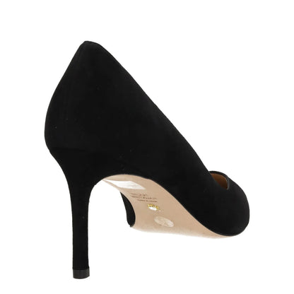 STUART WEITZMAN Ladies Anny 70 Suede Court Heel Black Comfort EU 42 RRP 375 — View 6