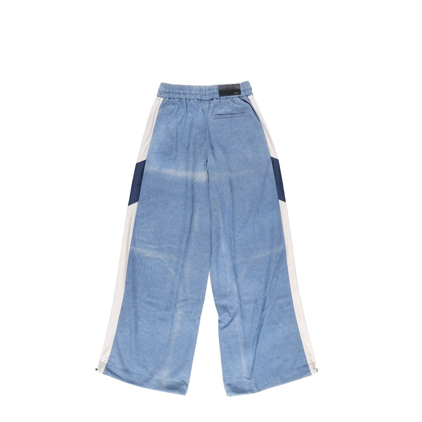 AMIRI Womens Ma Chambray Track Pant Relaxed Fit Drawstring Waist Blue S RRP 1153 — View 11