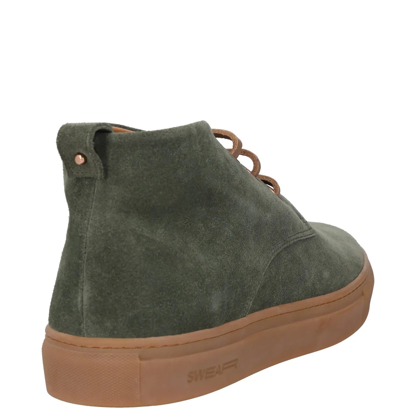 SWEAR Mens Chukka Boot Shoes Green Leather Lace Up Rubber Sole UK 7 RRP 250 — View 6