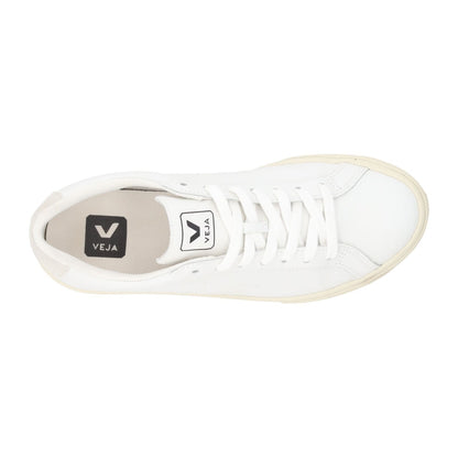VEJA Esplar Sneakers Low Top Lace Up Leather Stitch Logo White UK 5 RRP 120 — View 7