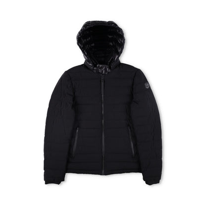 MOOSE KNUCKLES Mens Black Puffer Jacket Size Small Nylon RRP800