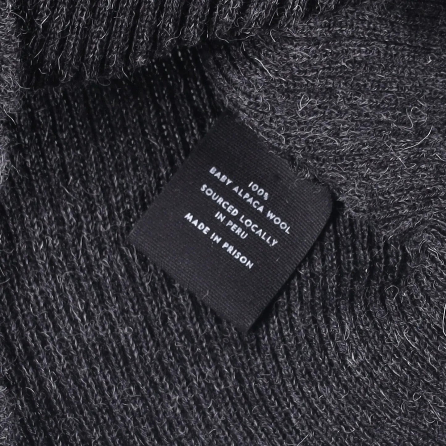 CARCEL Womens Turtle Neck Jumper Baby Alpaca Wool Pullover Grey Size 3 RRP 300 — View 8