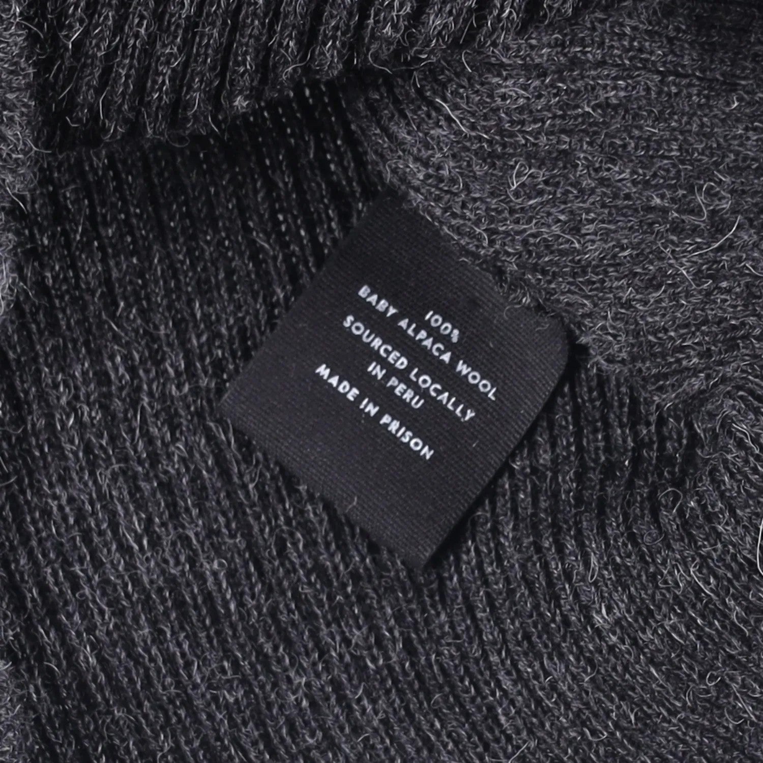 CARCEL Womens Turtle Neck Jumper Baby Alpaca Wool Pullover Grey Size 3 RRP 300 — View 8