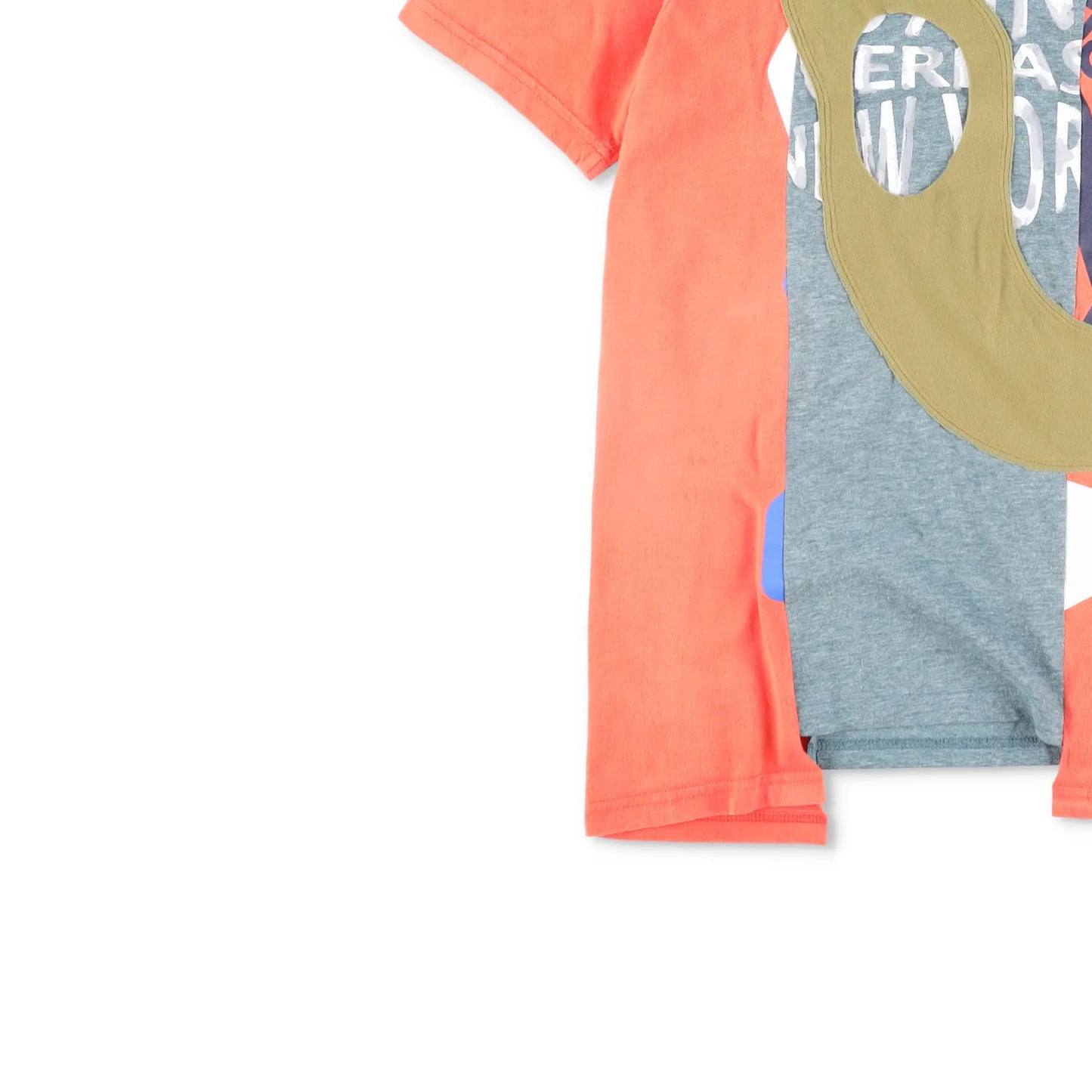 EVERLASTxADIDASxLUEDER Mens T-Shirt Cotton Multicoloured Short Sleeve S RRP 100 — View 3
