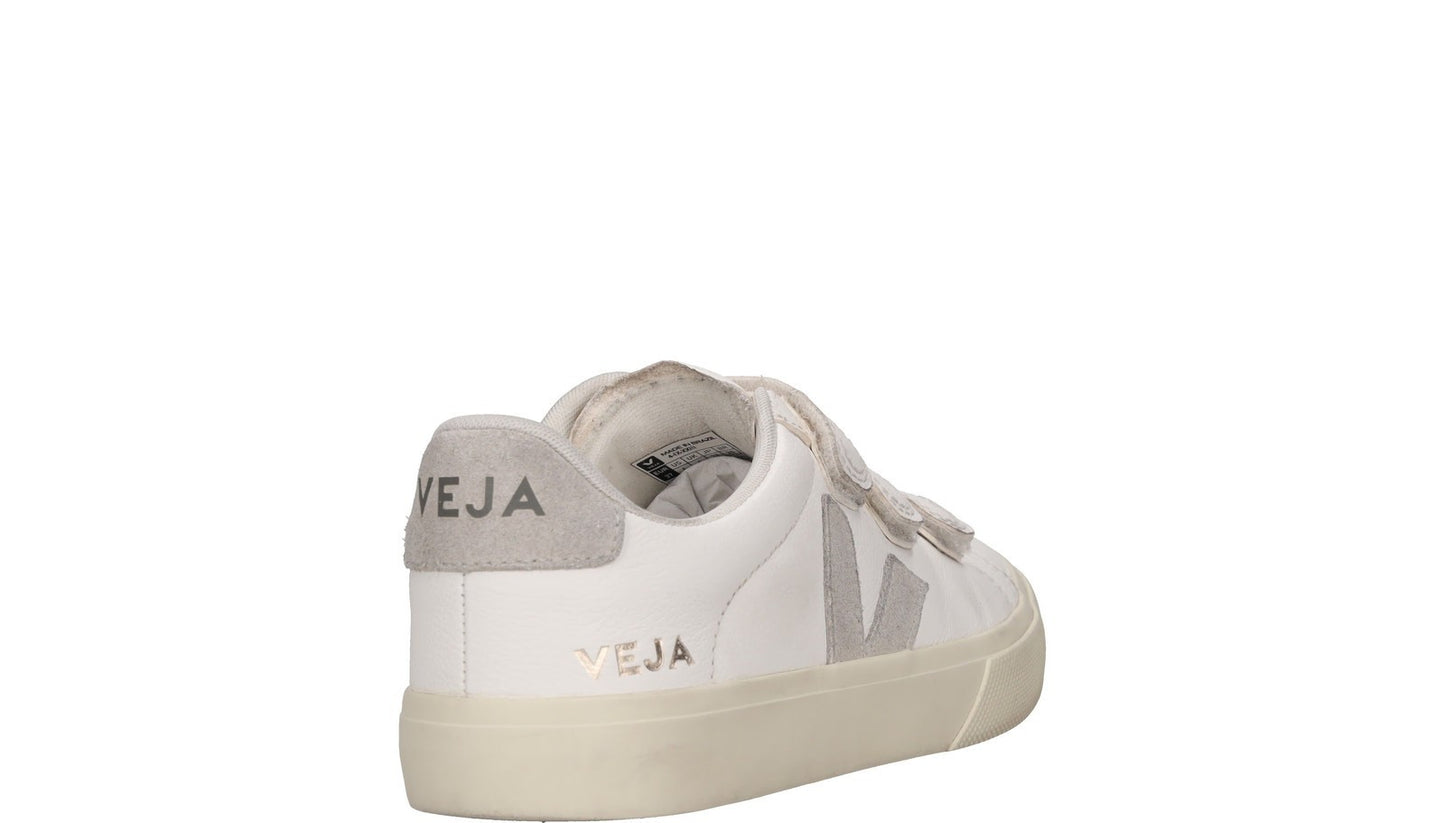 VEJA Womens Recife Low Top Strappy Sneaker Leather Neutral Logo UK 4 RRP 155 — View 6