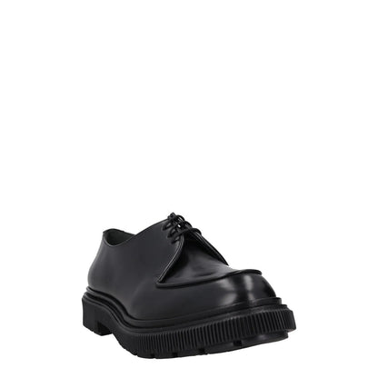 ADIEV Mens Loafers Black Patent Leather Lace Up Chunky Sole Casual UK 9 RRP 400 — View 2