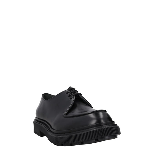 ADIEV Mens Loafers Black Patent Leather Lace Up Chunky Sole Casual UK 9 RRP 400 — View 2