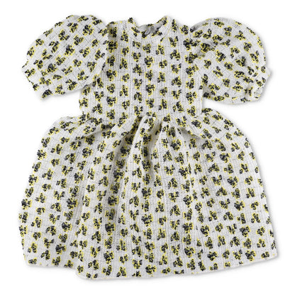 CECILE BAHNSEN Womens Dress 3/4 Puff Sleeves Floral Pattern Size 6 RRP 1735
