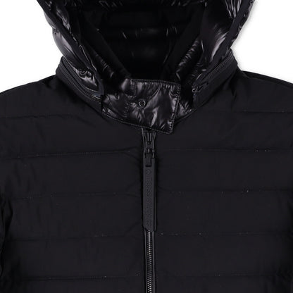 MOOSE KNUCKLES Mens Black Puffer Jacket Size Small Nylon RRP800 — View 8
