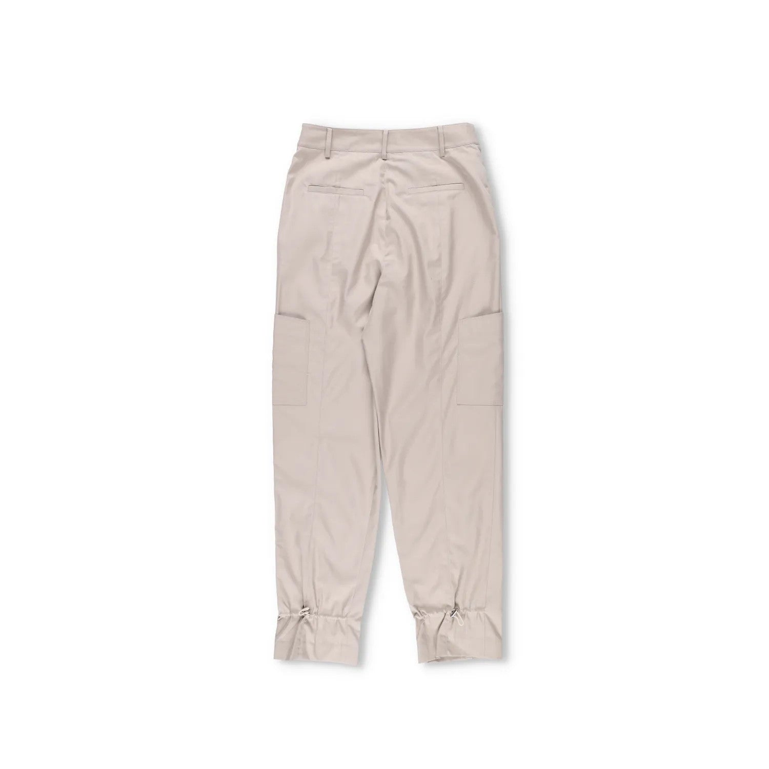 TIBI Mens Trousers Cotton Regular Fit Beige Large Pockets Size 6 RRP 250 — View 8