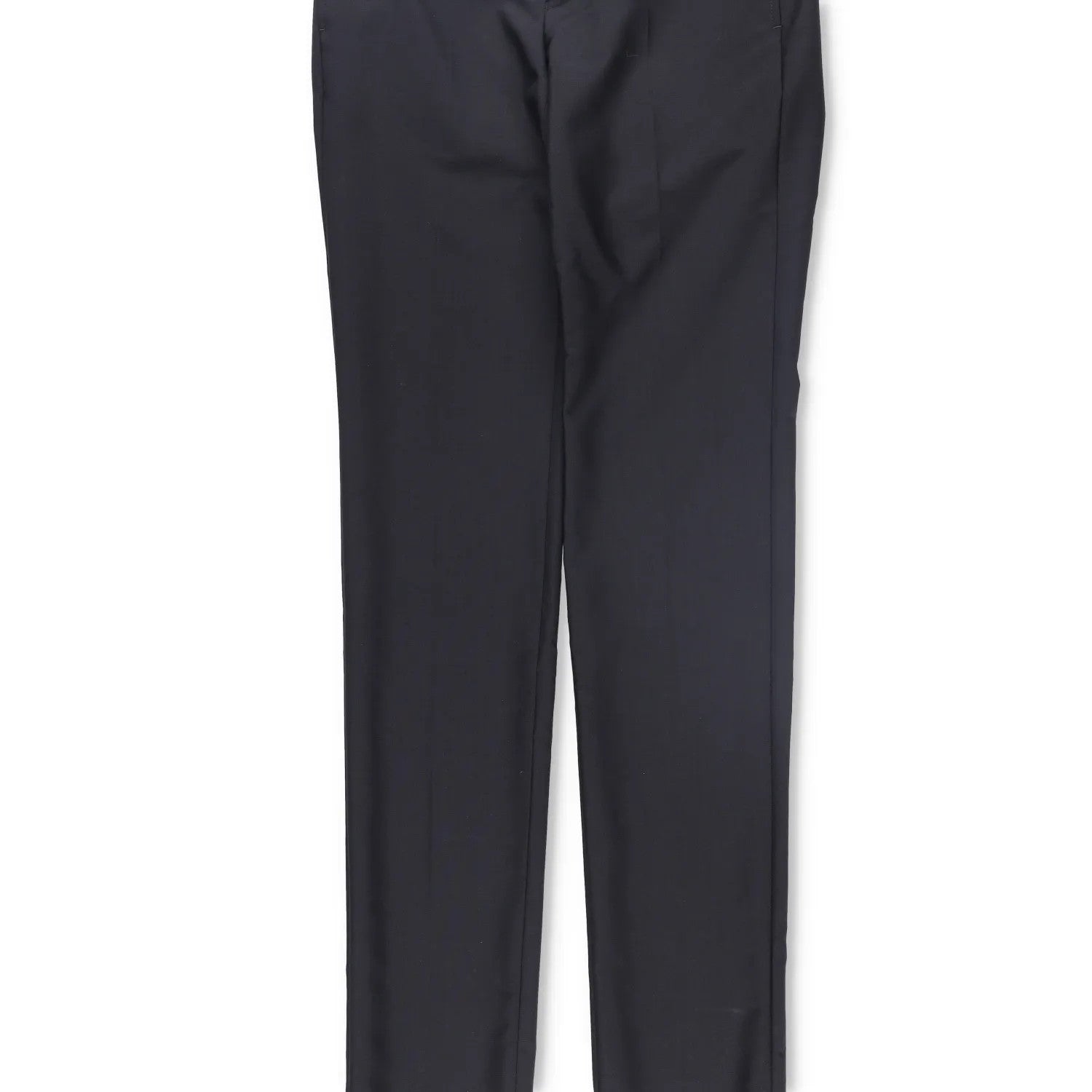 GIVENCHY Mens Trousers Black Straight Leg Button Closure Wool Blend 46 RRP 600 — View 3