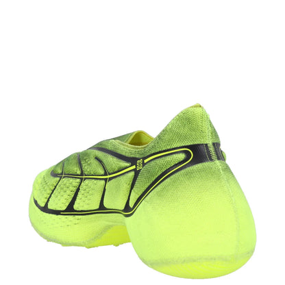 GIVENCHY Mens Trainer Yellow Synthetic Black Design Low Top UK 8 RRP 400 — View 5