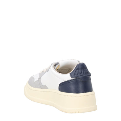 AUTRY Unisex Kids Medalist Trainers Leather Low Top White Comb EU 26 RRP 165 — View 5