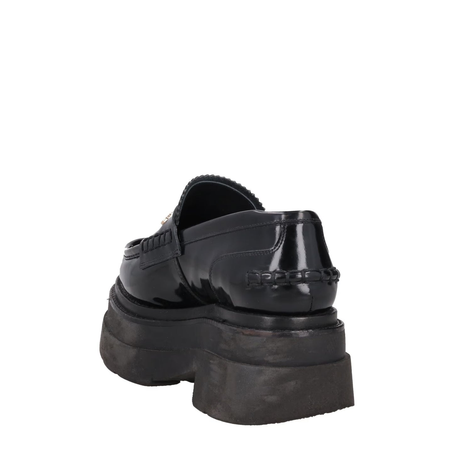 ALEXANDER WANG Womens Carter Platform Loafer Leather Black EU 36.5 RRP 575 — View 5