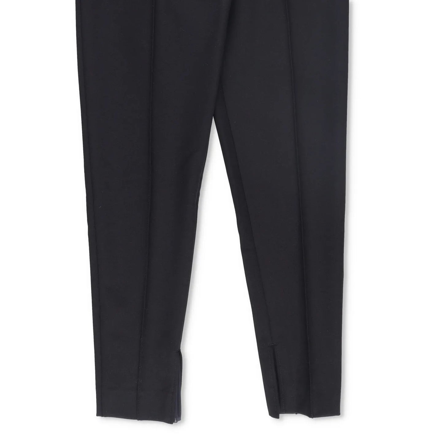 PRADA Men Tapered Trousers Black Dress Pant Pleated Tapered Flat Front 48 RRP950 — View 4