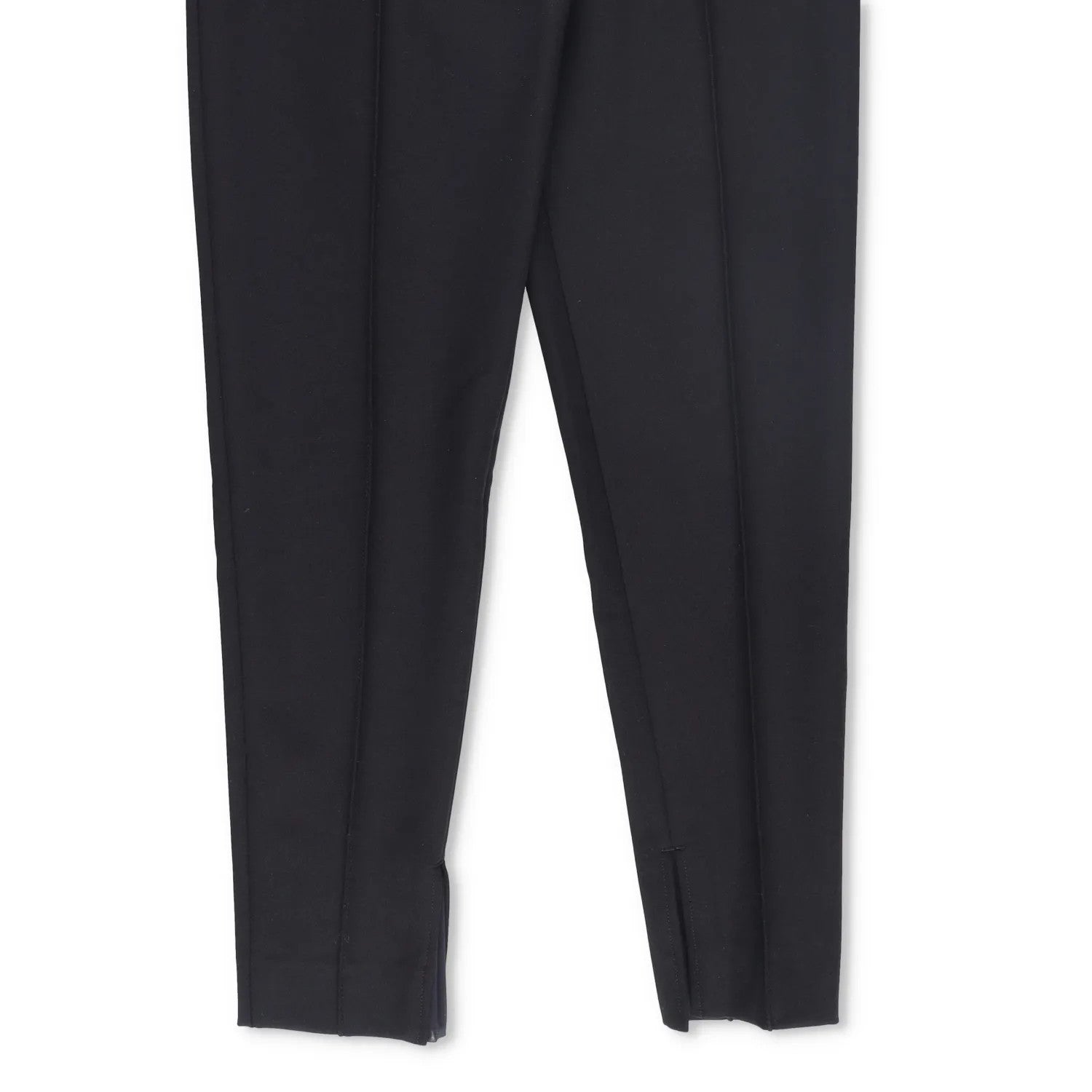 PRADA Men Tapered Trousers Black Dress Pant Pleated Tapered Flat Front 48 RRP950 — View 4