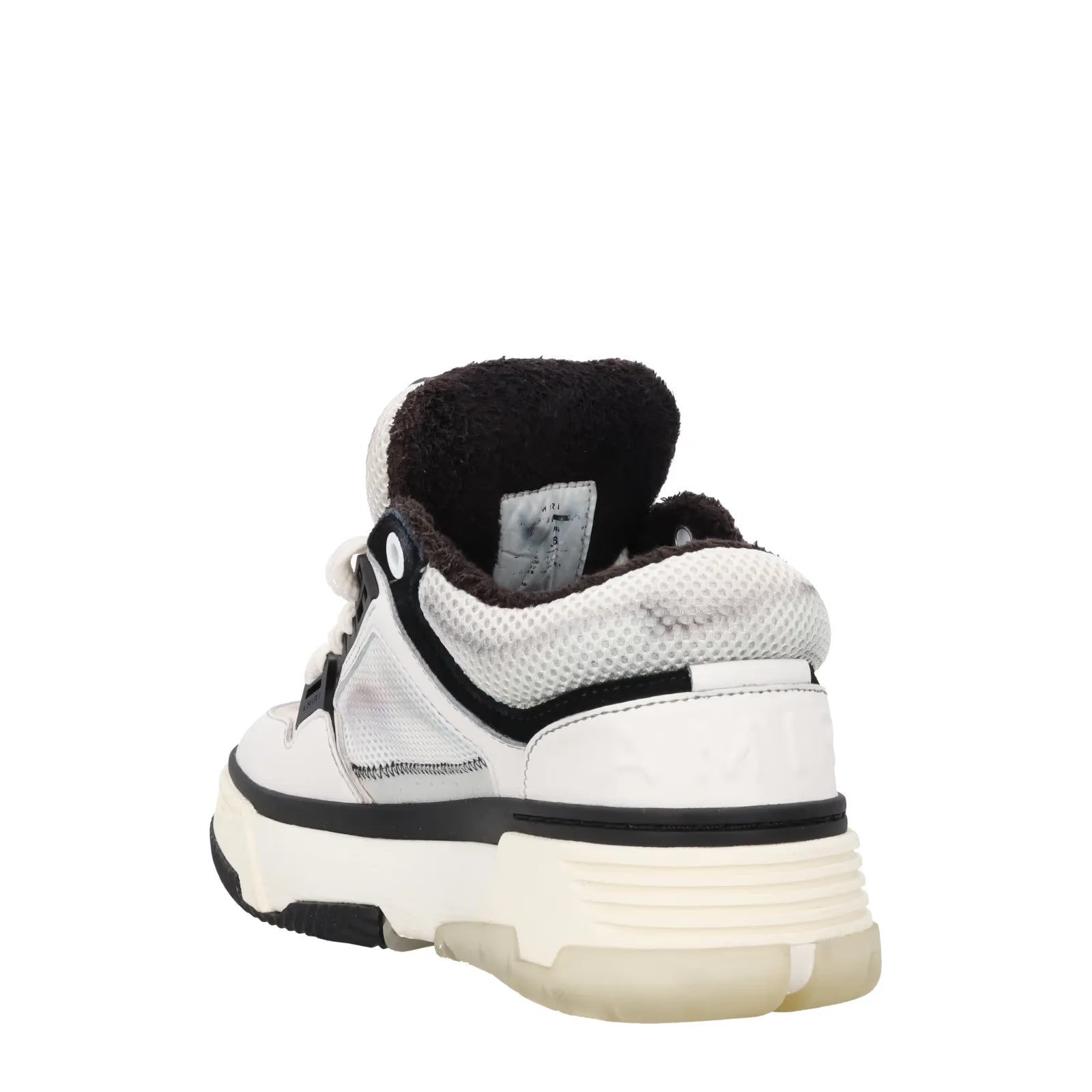AMIRI Womens MA-1 Low Top Trainers Black Leather Lace Up Sneakers EU 36 RRP 741 — View 5