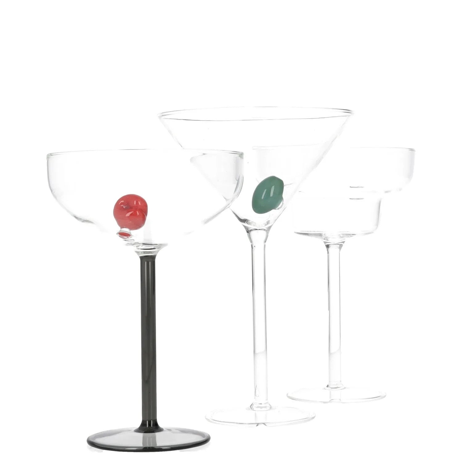 MAISON BALZAC X Browns Cocktail Glass Gift Set Of 3 Multicoloured OS RRP 140 — View 3