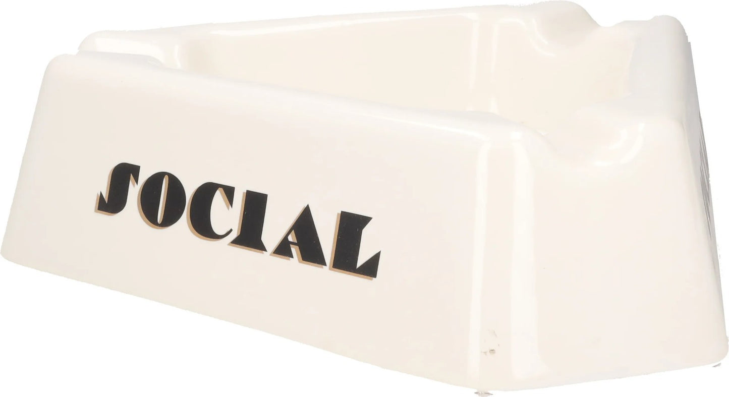 SELETTI X Diesel Social Smoker Ashtray White Glossy Porcelain OS RRP 130 — View 8