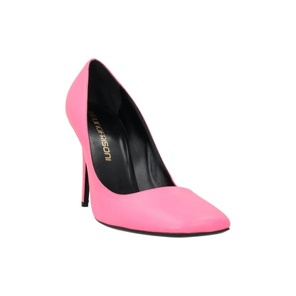 BRUNO FRISONI Womens Pump Pink Leather Pointed Closed Toe Slip On Size 40 RRP525 — View 2