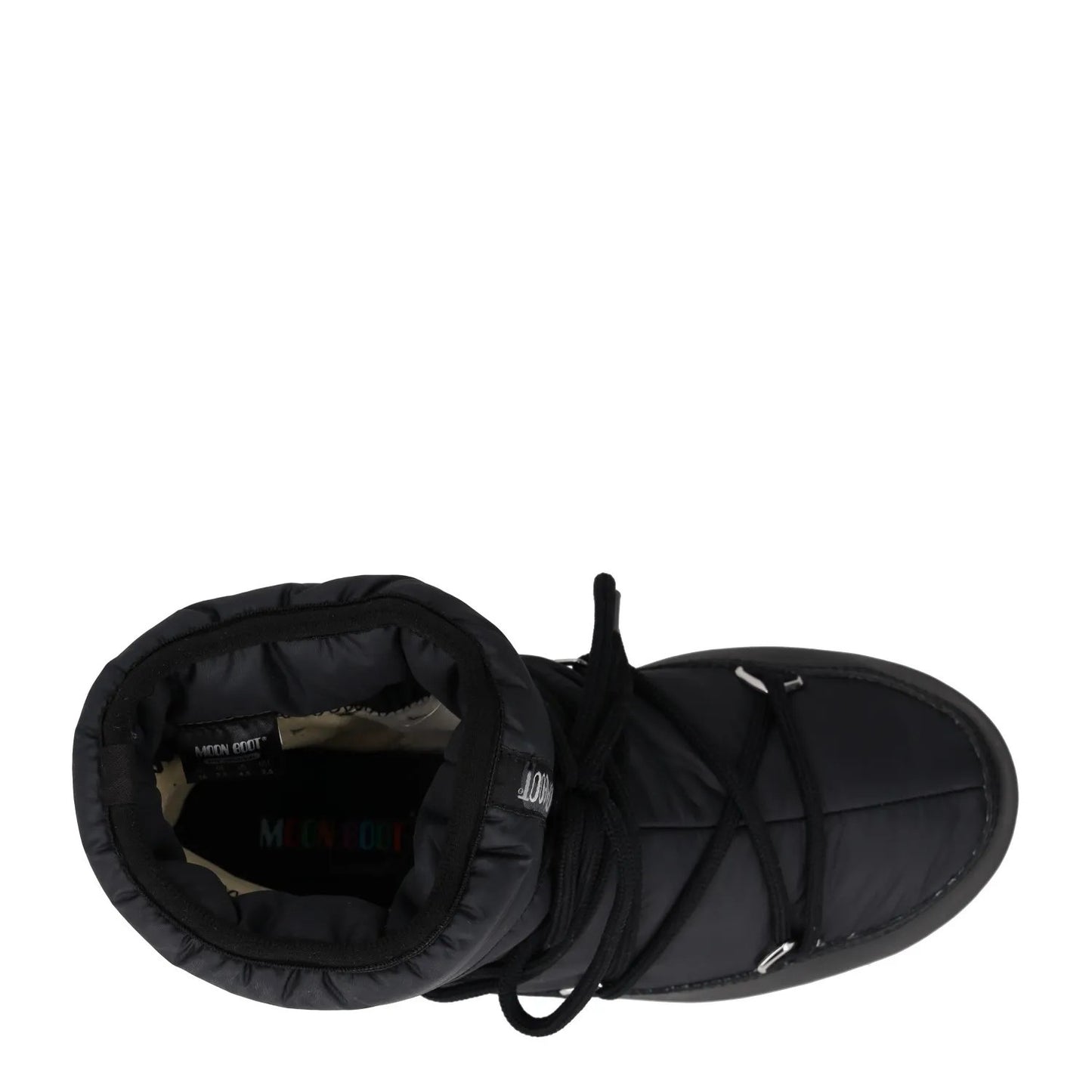 MOONBOOT Womens Ankle Snow Boots Black Synthetic Flat Lace Up UK 3.5 RRP 150 — View 7