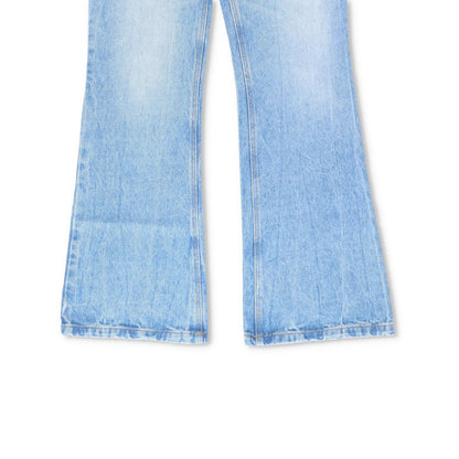 PACO RABANNE Womens Flares Bootcut Jeans Denim Light Blue Size 36 RRP 350 — View 4