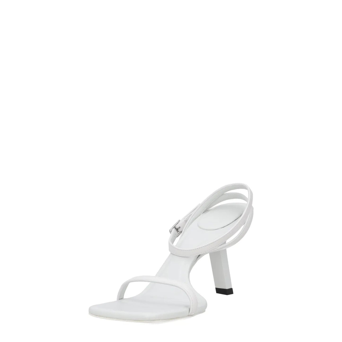 BALENCIAGA Womens Slingback Stiletto Heels White Leather Size UK 9 RRP 625 — View 3