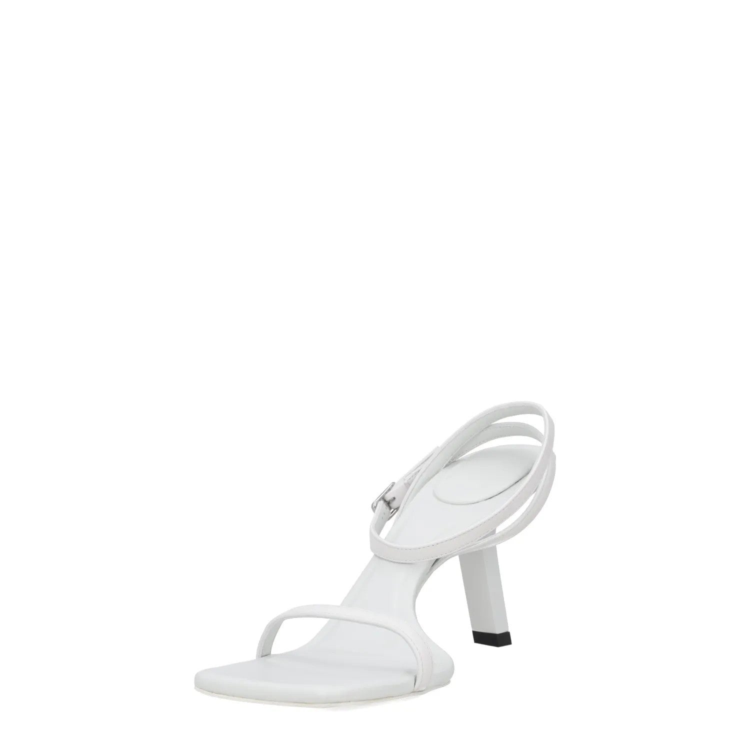 BALENCIAGA Womens Slingback Stiletto Heels White Leather Size UK 9 RRP 625 — View 3
