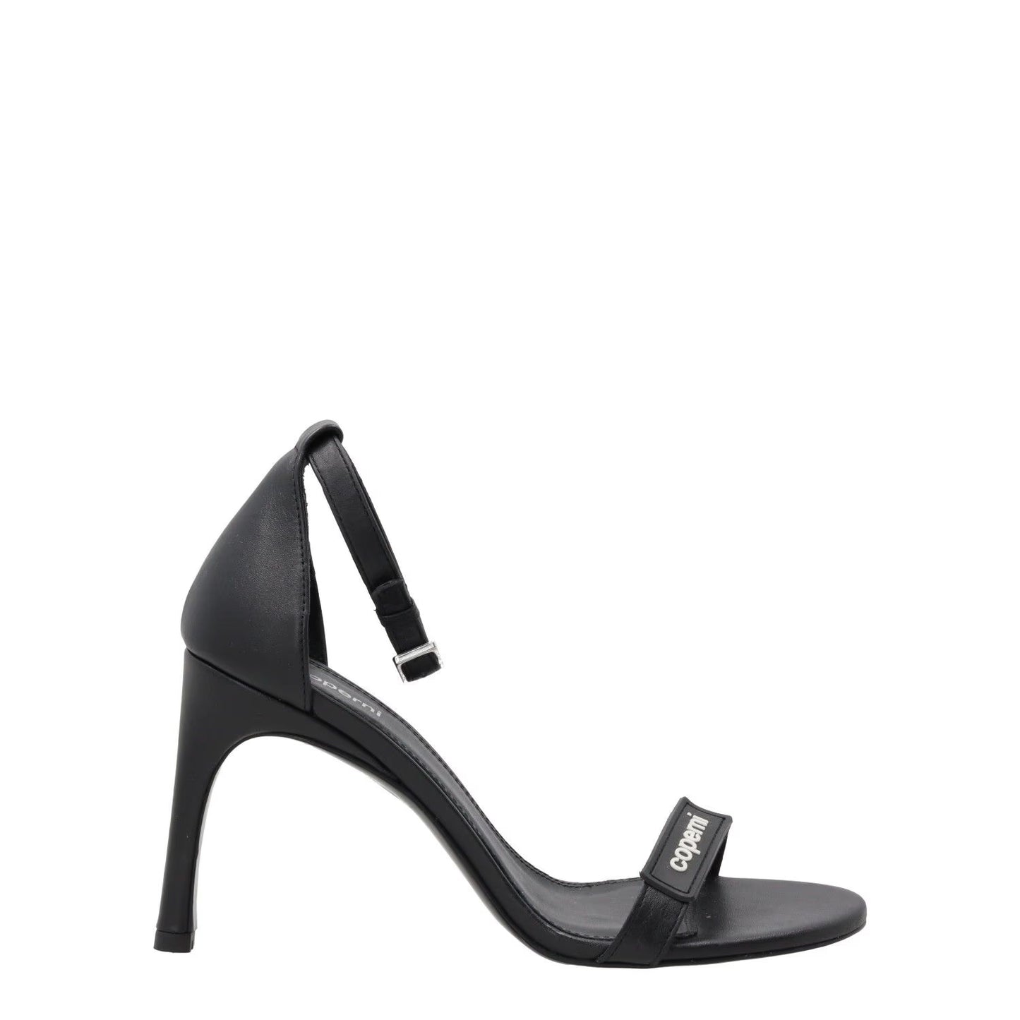 COPERNI Womens Skinny Strap Logo Sandals Leather Formal Heeled Black EU41 RRP450
