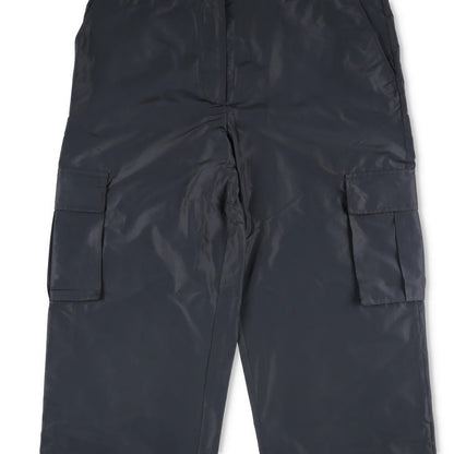 MIU MIU Womens Chino Cargo Trousers Blue Loungewear Side Pockets Size 50 RRP1020 — View 3