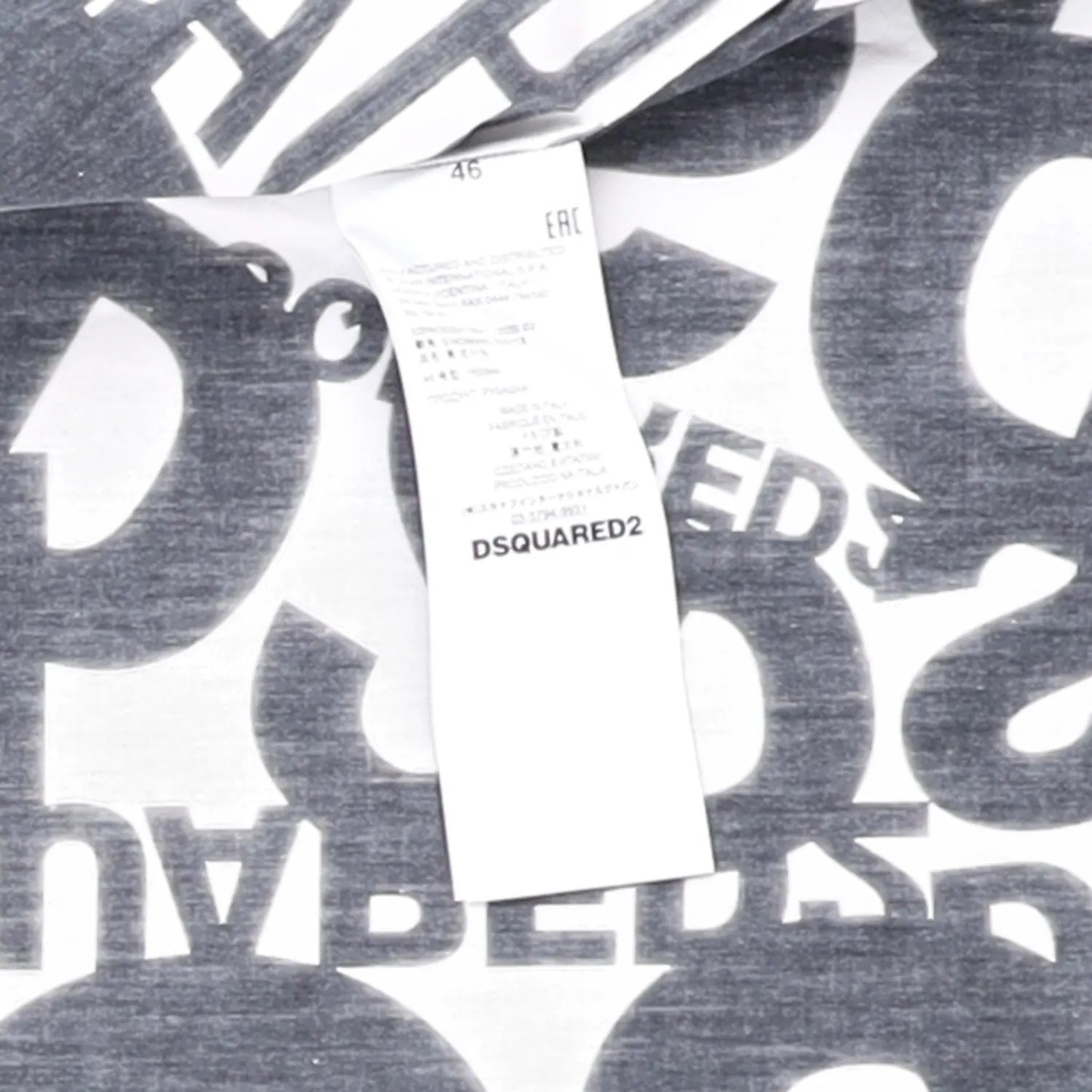 DSQUARED2 Mens Shirt Cotton Button-Up Multicoloured Short Sleeve Size 46 RRP 375 — View 8