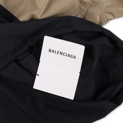BALENCIAGA 80's Windbreaker Nylon Quarter Zip Mens Tan Size 46 RRP1200 — View 10