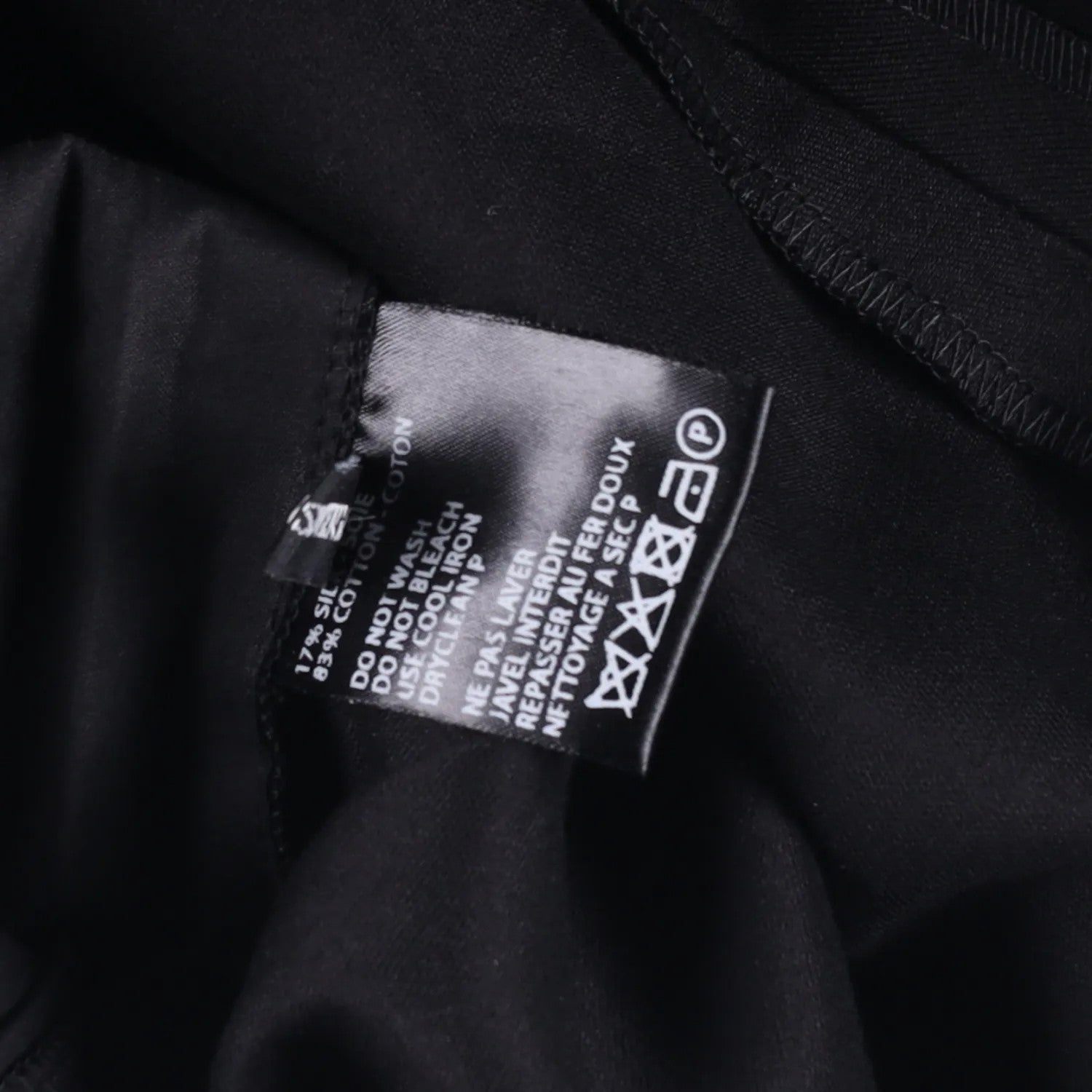 HAIDER ACKERMANN Mens Dress Pants Silk Cotton Blend Pleated Black Size 38 RRP600 — View 10
