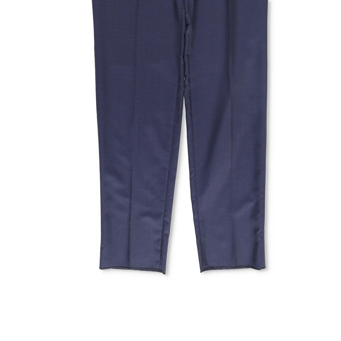 ERMENEGILDO ZEGNA Mens Trousers Wool Blend Blue Flat Front Size 52 R RRP 350 — View 4