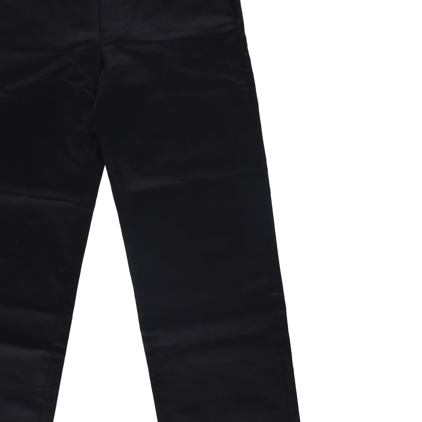 AARON ESH Mens Perfect Trouser Slash Pockets Flat Front Black 32 RRP 1131.2 — View 7